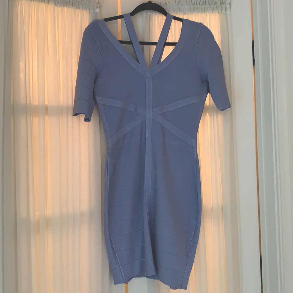 Venus Bandage Dress Lt. Med. Blue